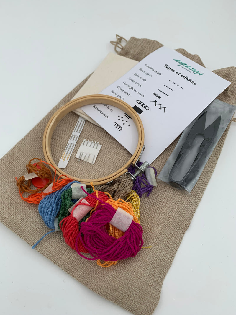 Embroidery Learning Kit