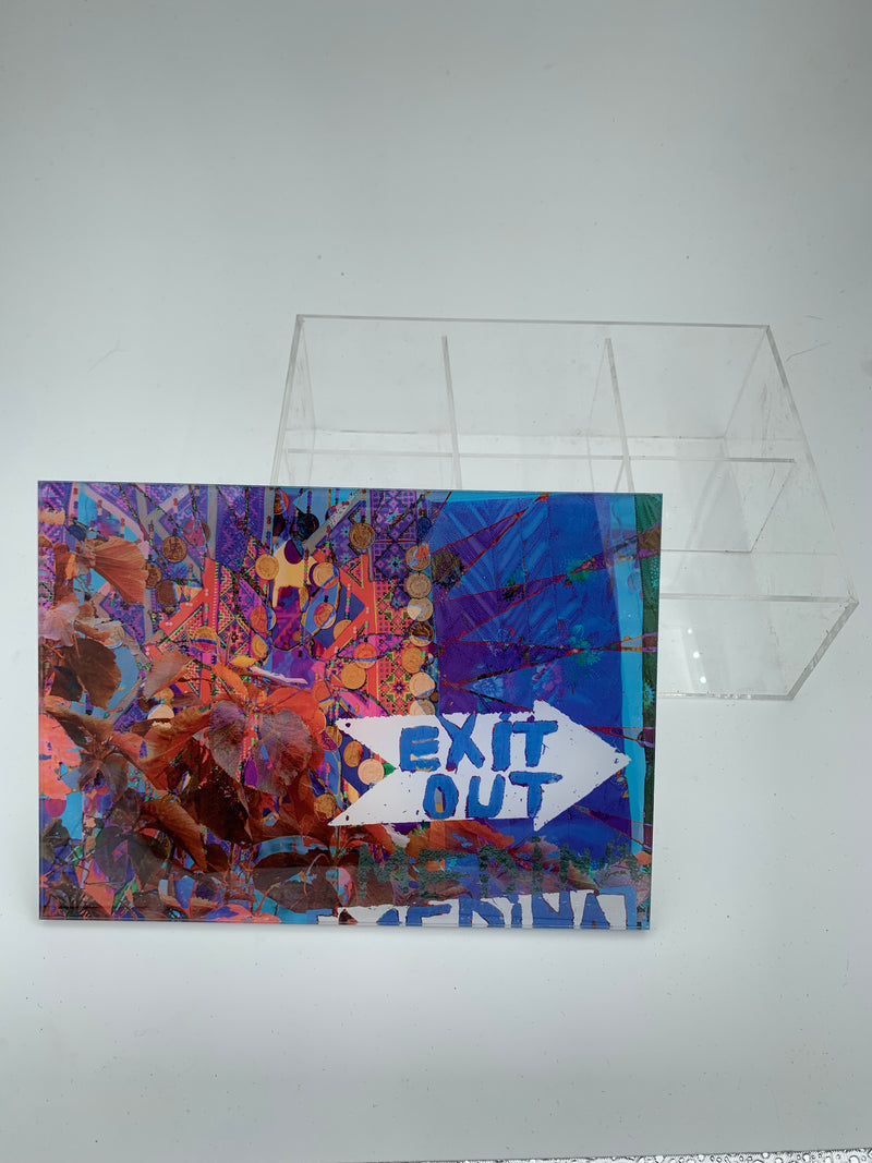 Exit Out Tea Plexi Box