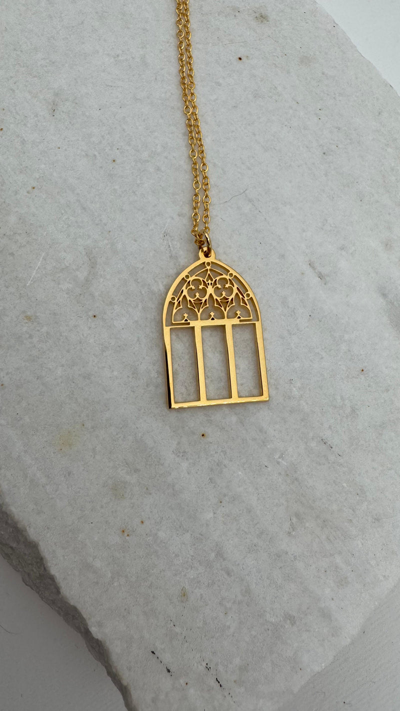 Old Beiruti Window Necklace