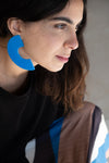 My C Earrings in Blue