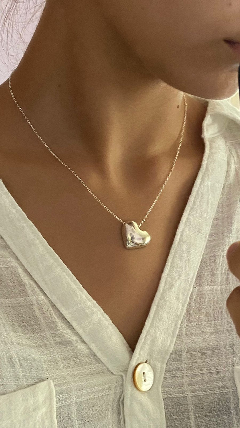 Double Sided Heart Necklace