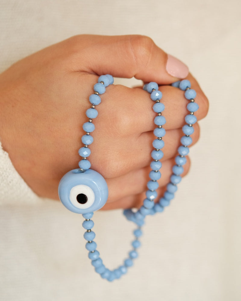 Blue Masbaha/Necklace