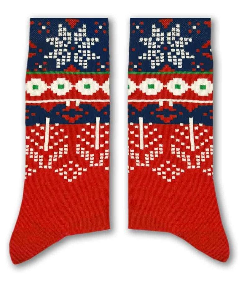 Crochet Xmas socks for Men